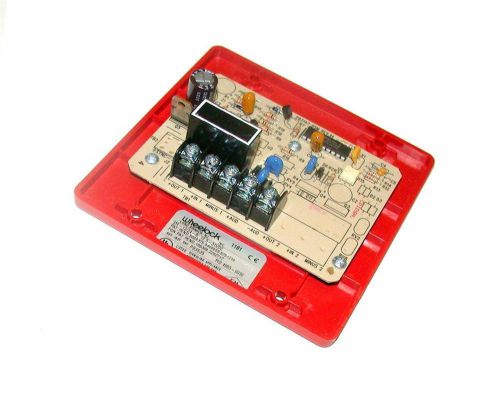 New wheelock   dsm 12/24-r  108006  red synchronization module for sale