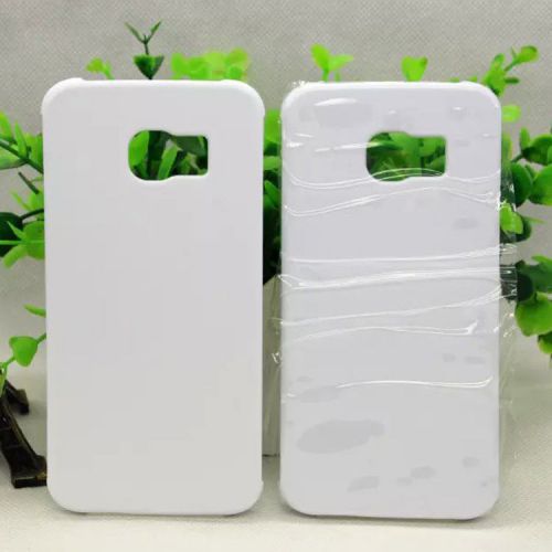 10pcs 3D Sublimation White Samsung S6 Edge Blank Cell Phone Cover Heat Printing