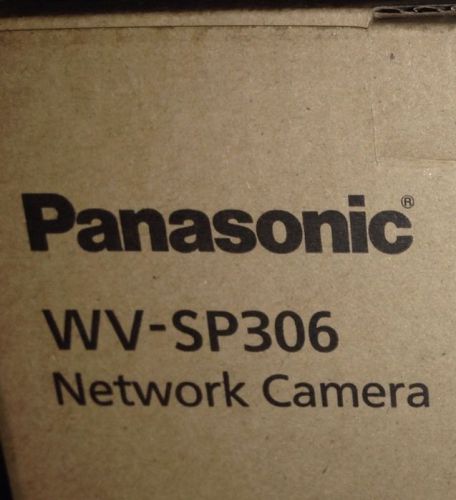 Panasonic i-Pro WV-SP306 Box IP HD Network Day / Night Camera Silver