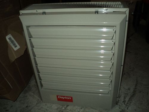 Dayton 2yu71 electric heater,10 kw, 208 v , 1 or 3 phase for sale