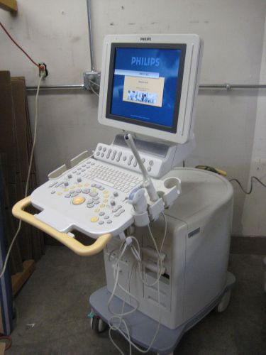 Philips HD11XE ultrasound system with two probes.  Great shape, guaranteed