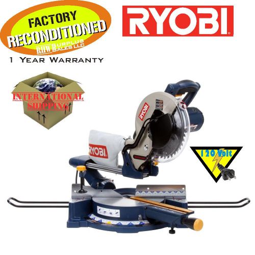 Ryobi tss100l 13 amp 10 in. sliding miter saw with laser zrtss100l reconditioned for sale