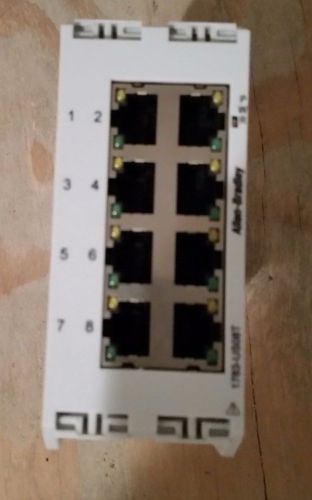 Allen Bradley 1783-US08T Series A Stratix 2000 Ethernet Unmanaged Switch, 8-Port