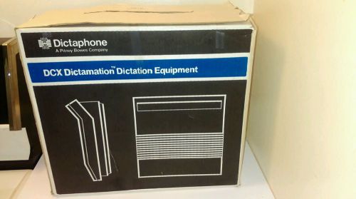 Dictaphone DCX-1 Dictamation Dictating/Transcribing System NIB