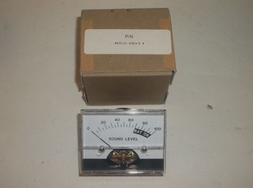 Mark Products 1805 Multisonic Detector Analog Meter Movement 852-0011 NEW