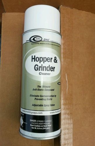 12 cans DAC Hopper &amp; Grinder Cleaner.