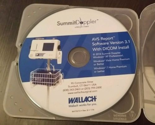 Wallach / Summit Doppler L450VA Software Package
