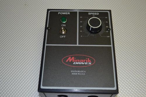 ONE NEW DC Motor Speed Control Minarik 115 V AC input 90V DC Output MM21111A