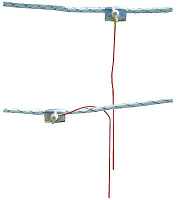 Tru test inc electric fence rope/braid connector for sale