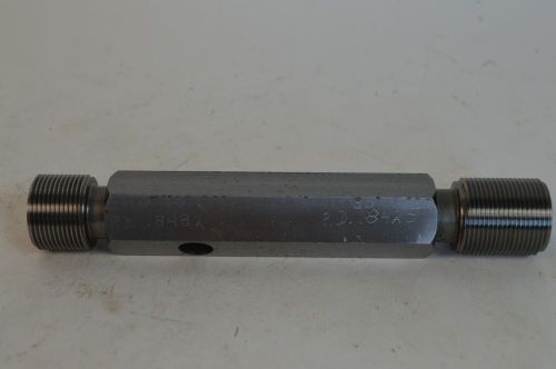 7/8 - 20   GOPD .8425 NO-GOPD .8482 GO &amp; NO-GO THREAD PLUG GAGE Stud Bolt