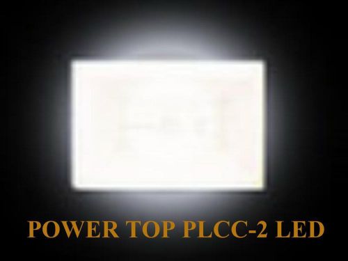 50pcs 1210 PLCC-2 3528 Power Top SMD SMT White LED Lamp 2500mcd **USA BASED**