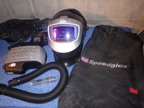 Speedglass 3m 9002X Welding Helmet with 3m Adflo Powered Air Respiratory System