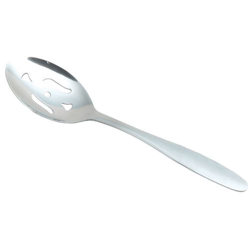 Fox Run 6092 Stainless Steel 8.25&#034; Small Slotted Spoon