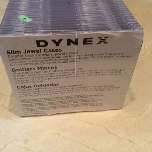 DYNEX SLIM JEWEL CCASES CLEAR