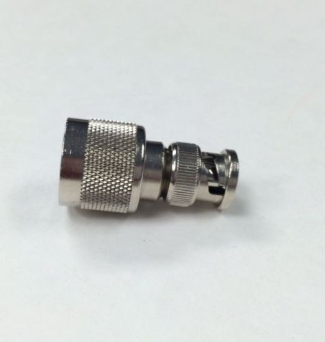 Generic 1250-0082 Connector Adapter BNC/Male to Type N/Male