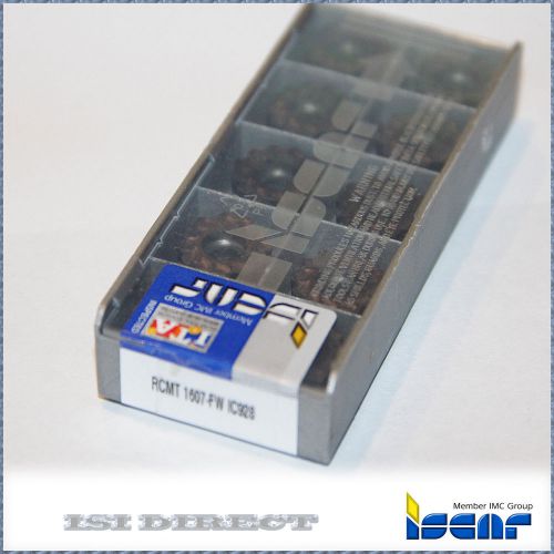 RCMT 1607 FW IC928 ISCAR *** 10 INSERTS *** FACTORY PACK ***