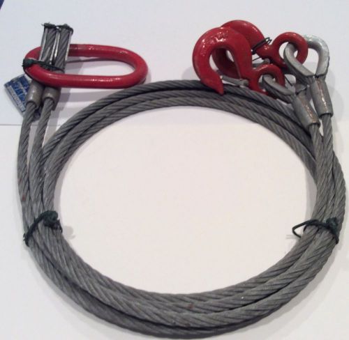 2 leg 1/2&#034; construction cable rope sling for sale