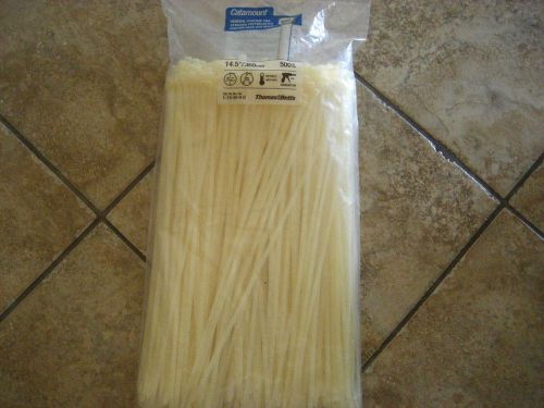 Thomas &amp; betts l-14-50-9-d  14.5&#034;  368 mm  500pc cable ties for sale