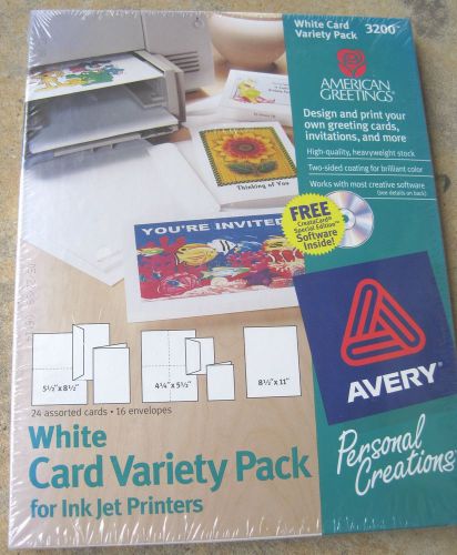 America Greetings White card variety pack for ink jet printers