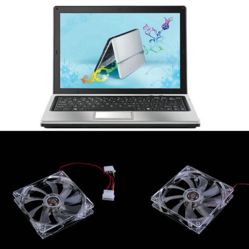 12cm colorful light ball bearing energy saving cooling fan for computer f5 for sale