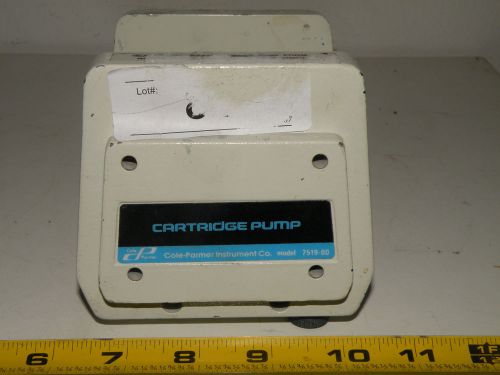 Cole Parmer MasterFlex Cartridge 7519-00 Pump Head