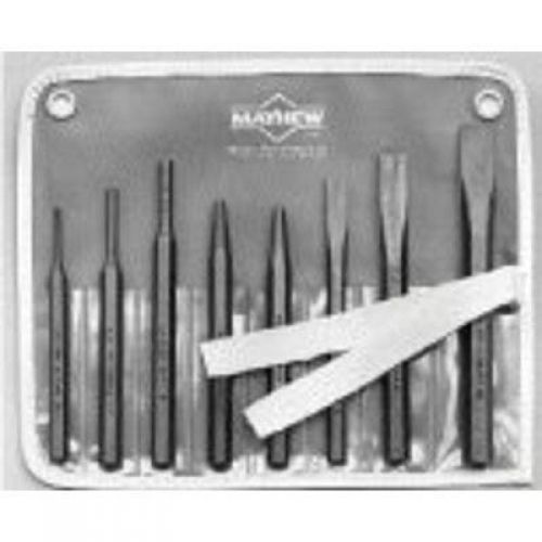 Mayhew select 61025 ec punch and chisel kit, 8-piece for sale