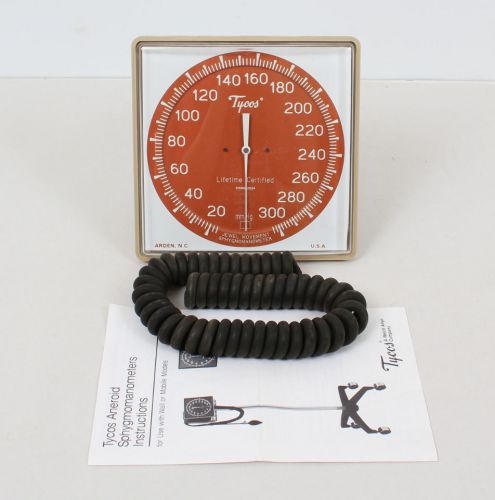 Tycos welch allyn 5091-23 sphygmomanometer gauge an 8&#039; coil tubing only for sale