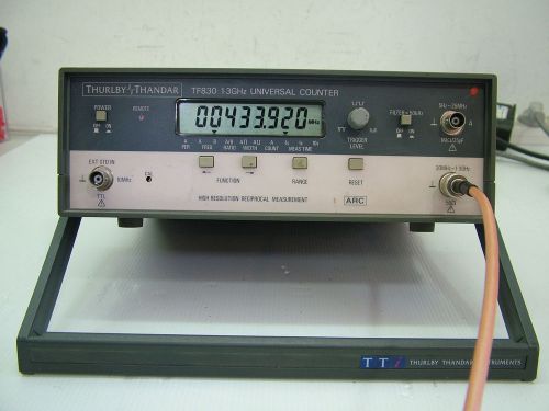 1.3GHz Frequency Counter TTI TF830   Fully Tested Very Accurate cover HF VHF UHF