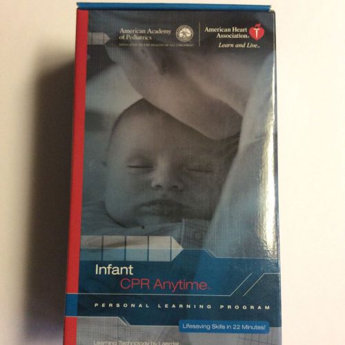 American Red Cross Assoc Infant Cpr Anytime Kit Learning Prgrm New Sealed Light