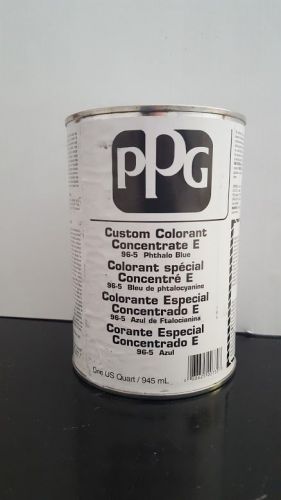 PPG Industries Custom Colorant Concentrate E 96-5 1 qt. ret.$36.79 Phthalo Blue