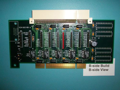 Universal pci logic analyzer probe test interface card/bus extender - build b for sale