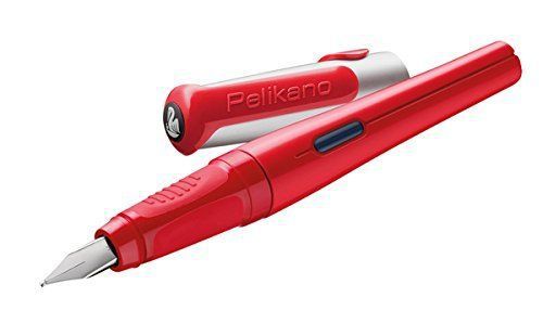 Pelikan pelikano 2015 red right-handed fine point fountain pen for sale