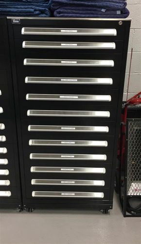 Stanley vidmar heavy duty storage cabinet - 12 drawers for sale