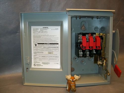 Siemens hf322n heavy duty safety switch 60 amp 250 vac for sale