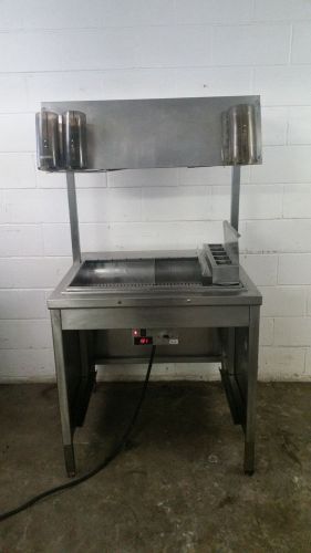 Fry dump / holding station built in warmer 120 volt tested for sale