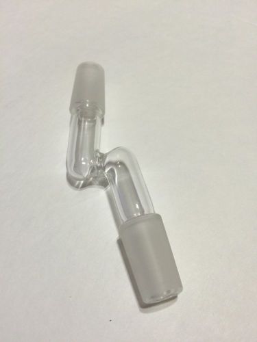 14mm To 14mm - 45 Degree - Glass On Glass Reclaim Adaptor
