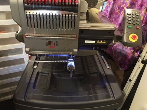 Melco Amaya XT 16 thread Embroidery Machine