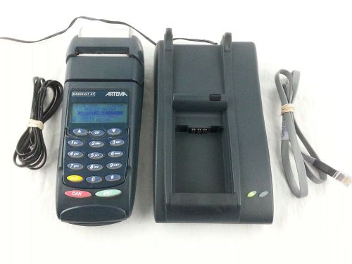 Dassault AT Artema P4432-051 Mobile POS Credit Card Reader / Terminal ~ Tested