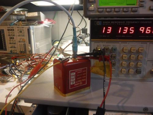 Varian   YIG Tuned Oscillator Frequency 12-18 GHz