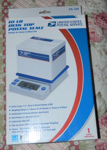 United States Postal Office 10 LB Deck Top Postal Scale, BRAND NEW IN BOX