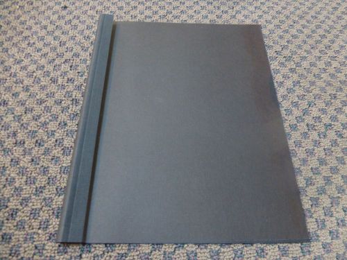 50 Pro Bind Black Thermal Binding Covers, 1/2&#034; 12mm (85-115 pgs)