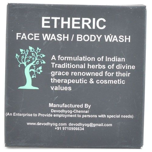 Etheric Face &amp; Body Wash Herbal Powder 75gms Free Shipping worldwide