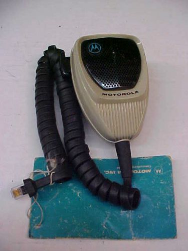 RARE antique motorola mostar mobile radio full size palm mic hmn1001b loc#a122