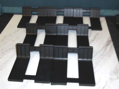 Lot of 7 Avaya IP 500 1416 1616 VOIP POE IP Display Telephone - BLACK STANDS PED