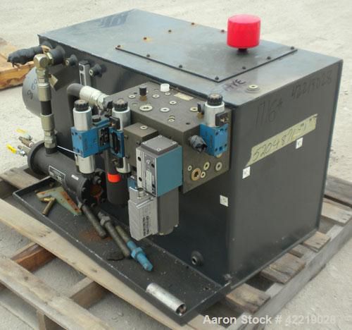 Used- rexroth hydraulic power pack, model 976759. 10 hp, 3/60/230/460 volt, 1725 for sale