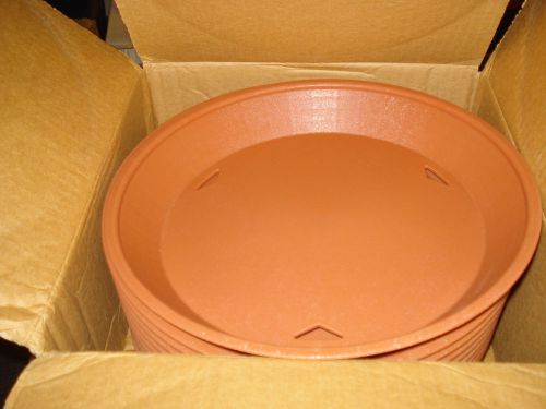 TABLE Diner Platters 12&#034; Terra Cotta Pack 12 Polypropelene 137512TC |IJ3|RL