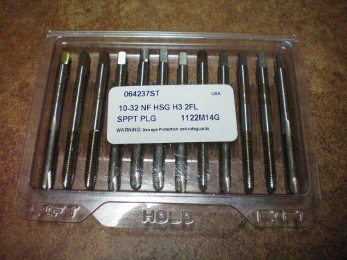Spiral point taps made in usa . 10/32   high speed steel !!!!!!!!!!!!!!! for sale