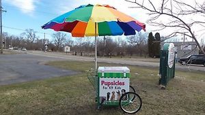 New Pupsicle Dog Treat Cart Sell Your Pet Treats from Frozen to Dry Supplies