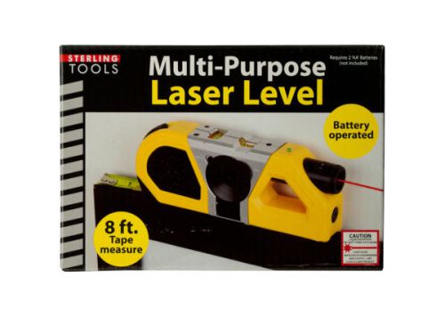 Multi-Purpose Laser Level with Suction Mount