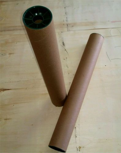 24 - 24&#034; x 3&#034; SHIPPING MAILING TUBES KRAFT CARDBOARD PACKING BLUEPRINTS DOCUMENT